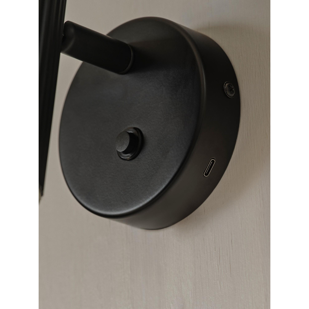 Nordlux Vico Black Wall Light Image 7