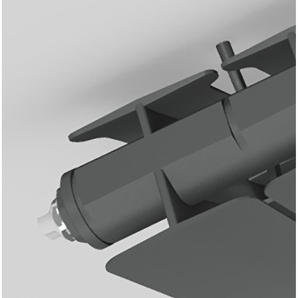 Terma Bergamo 6530BTU Graphite 17 Section Radiator 590 x 1360mm Image 6