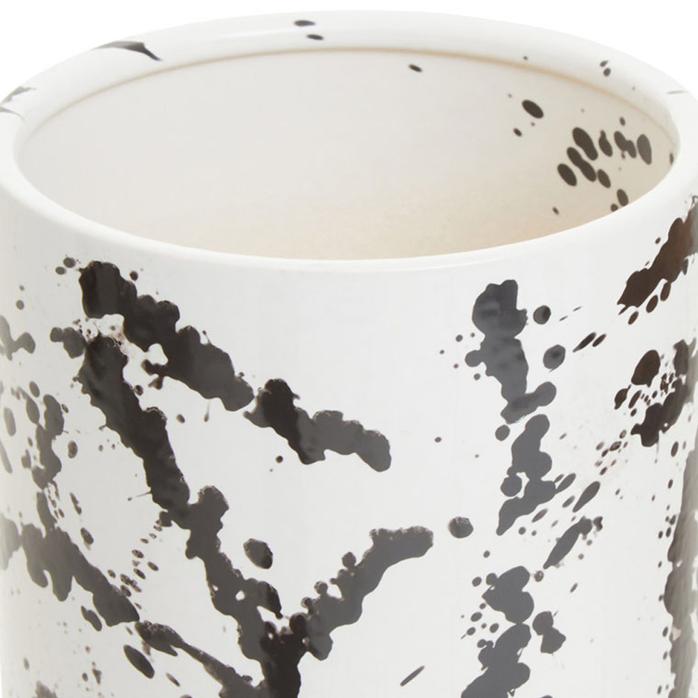 Premier Housewares Black Sorrell Ceramic Planter Small Image 4