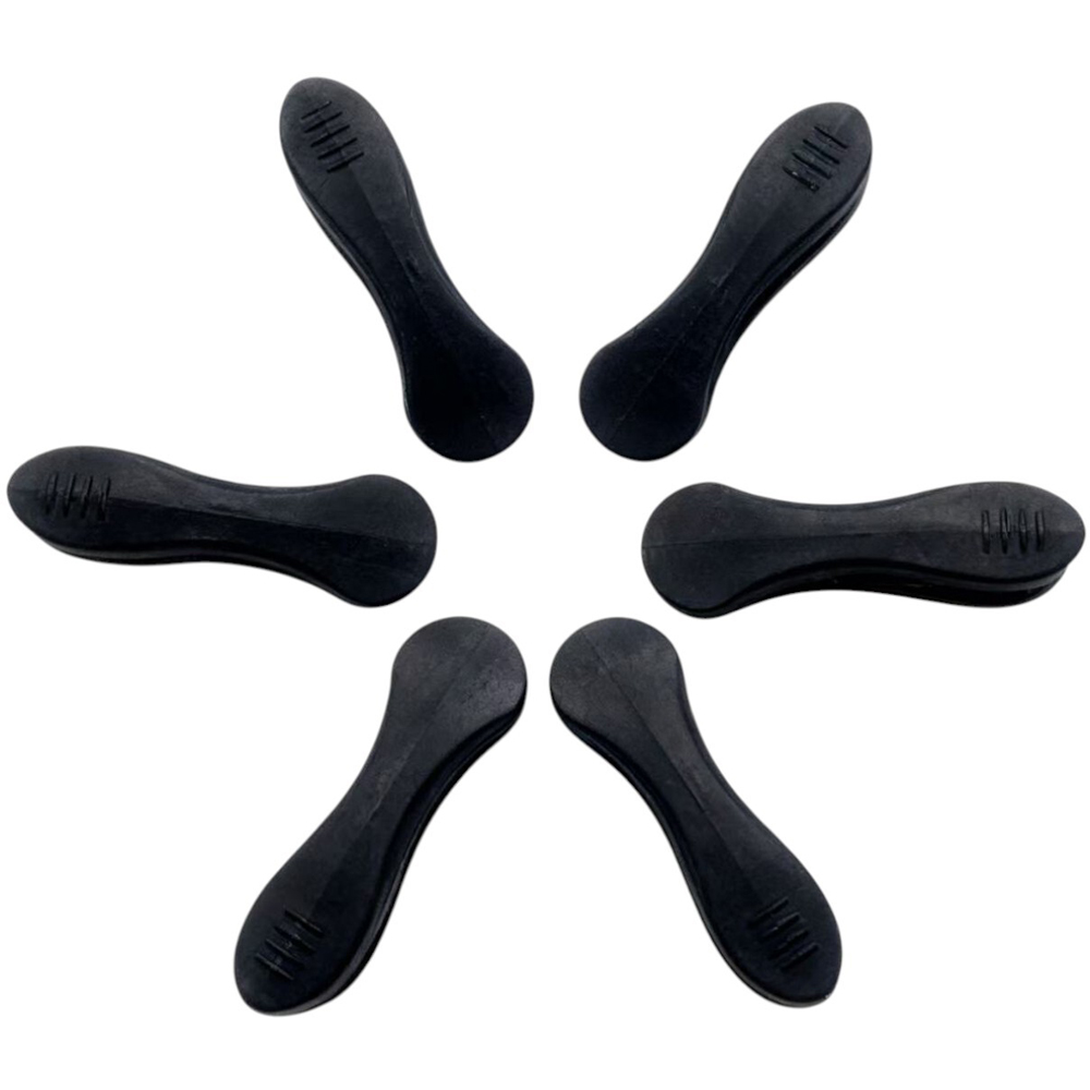 Pack of 20 Premium Soft Grip Laundry Pegs Black Image 2