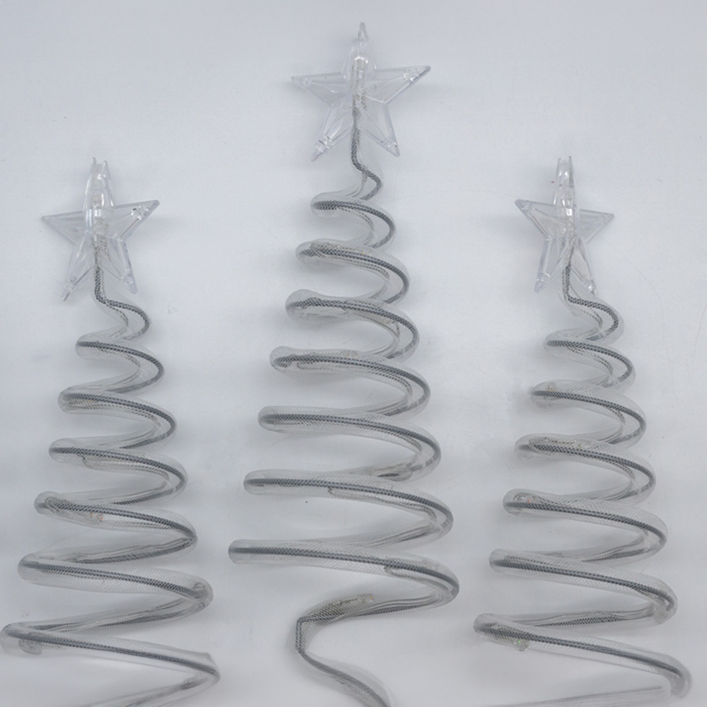 Marco Paul Multicolour LED Tree Spiral Stakes 4 Pack Image 3