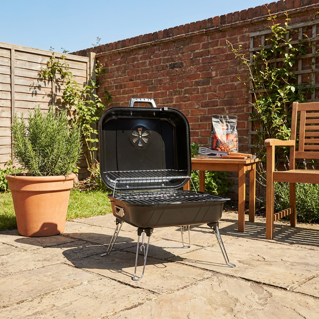 Guardia Black Charcoal BBQ Image 8