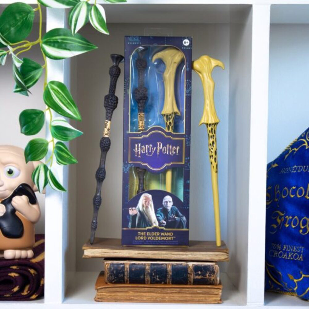 The Noble Collection Set of 2 Harry Potter Dumbledore and Voldemort Play Wand Image 4