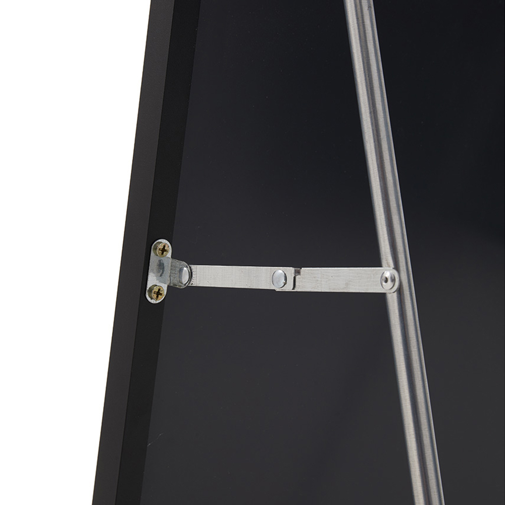 Living and Home Black Slim Full Length Wall Mounted Mirror 150cm Image 6