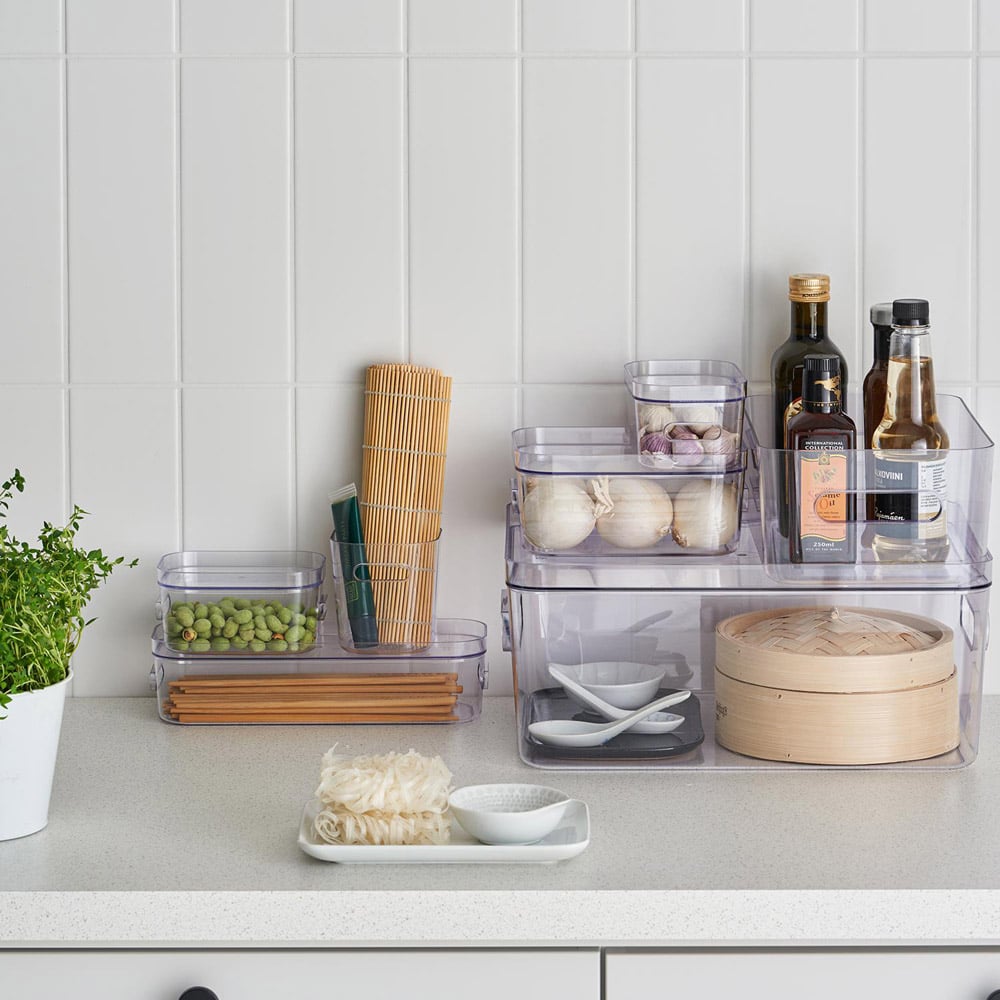 SmartStore Compact Clear Medium Storage Box 5.3L 3 Pack Image 7