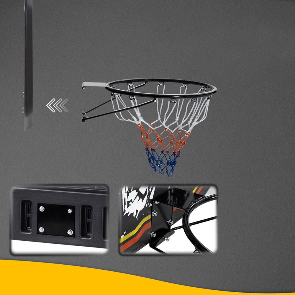 SPORTNOW Indoor Wall Mounted Basket Ball Hoop Wilko
