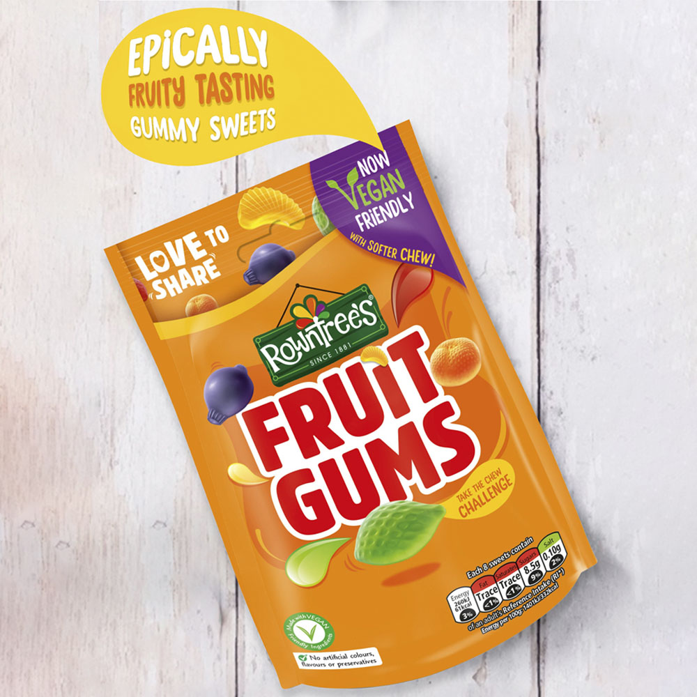 Rowntrees Fruit Gums 150g Wilko