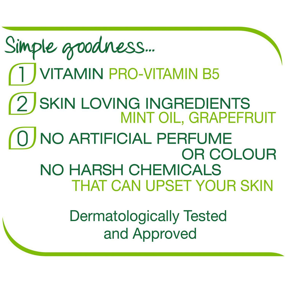 Simple Kind to Skin Mint Oil Hand Wash 250ml 3 Pack Image 7