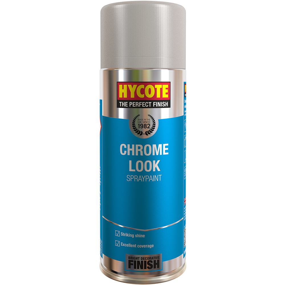 Hycote Chrome Look Car Spray Paint 400ml Image