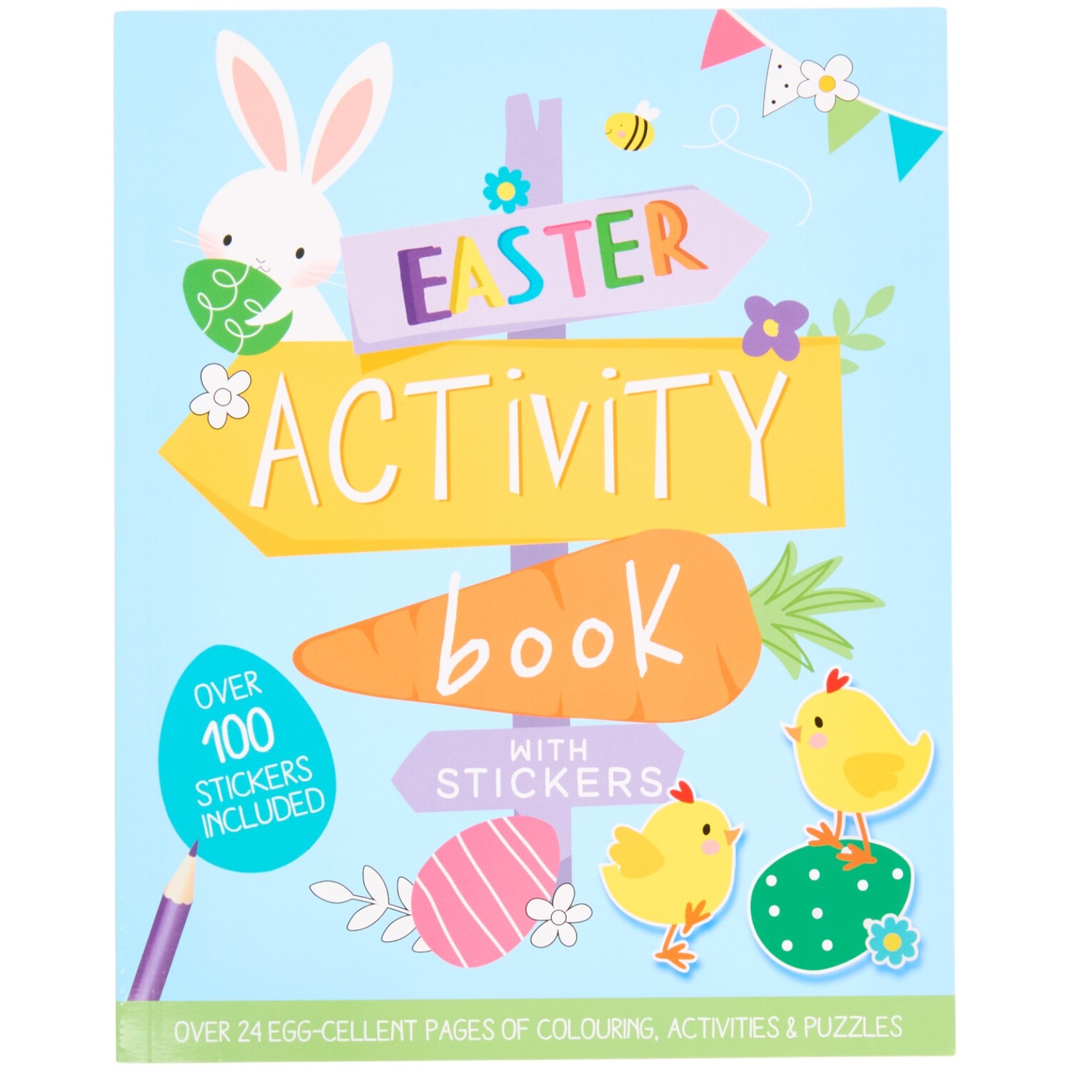 Easter Colouring and Sticker Book Image 3