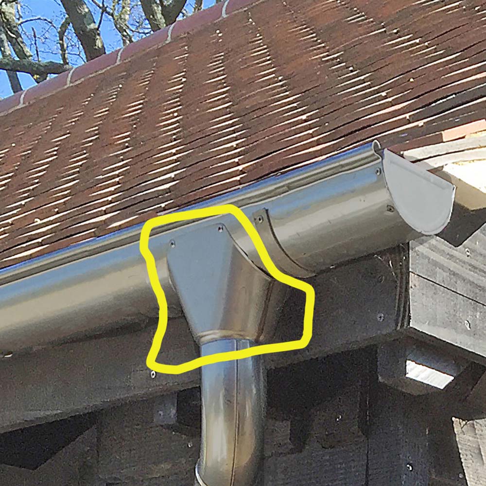 Metal Gutta Zinc Swiss Outlet Image 2