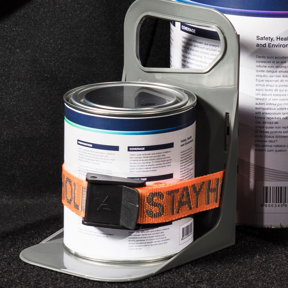 STAYHOLD Grey Mini Car Boot Storage Stand Image 3