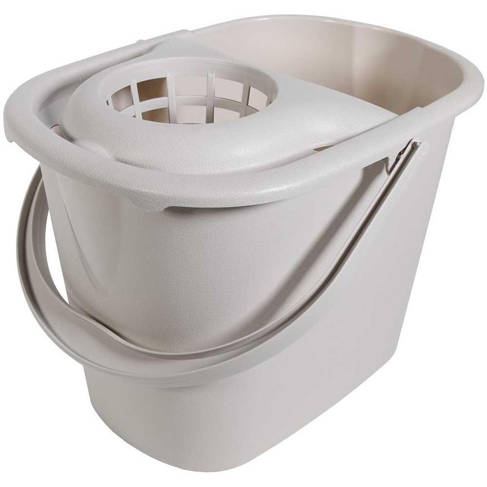 Tontarelli Warm Grey Mop Bucket 14L Image