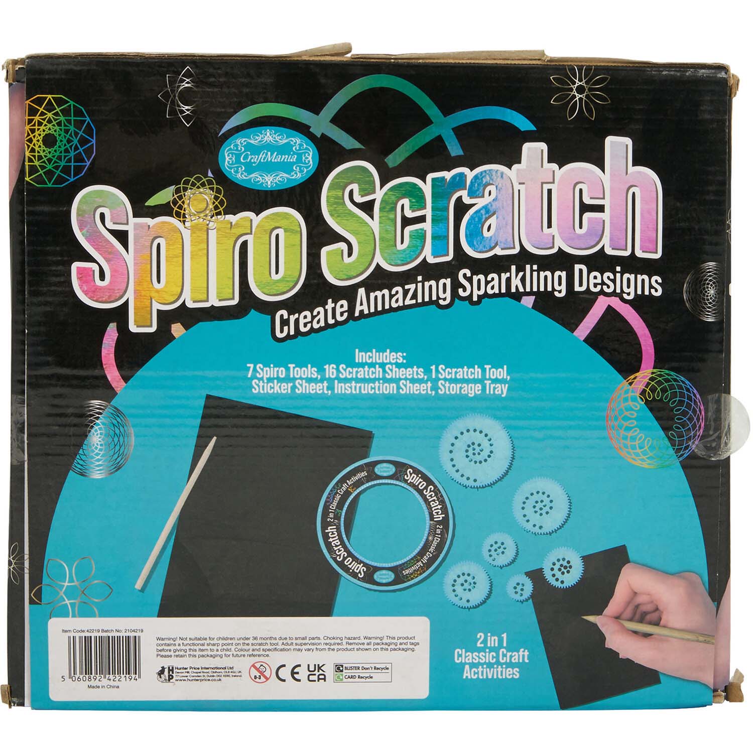 Scratch Art Spiro Pattern Maker Image 5