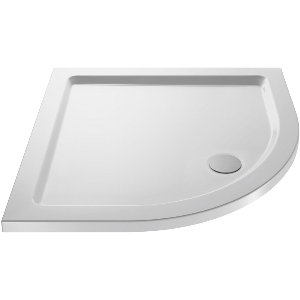 nuie White Quadrant Slimline Shower Tray 900 x 900mm Image 1