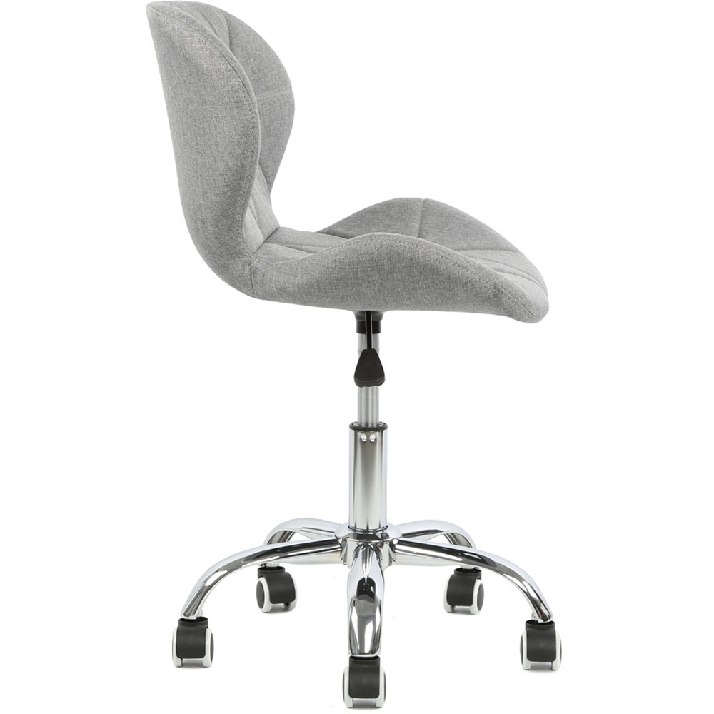 Orion Grey Swivel Office Chair Image 4