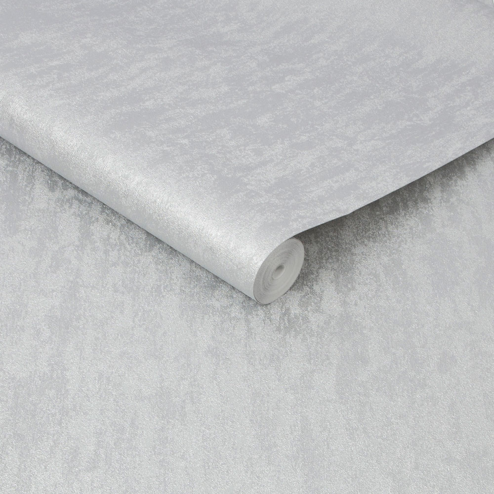 Superfresco Easy Molten Silver Wallpaper Image 2