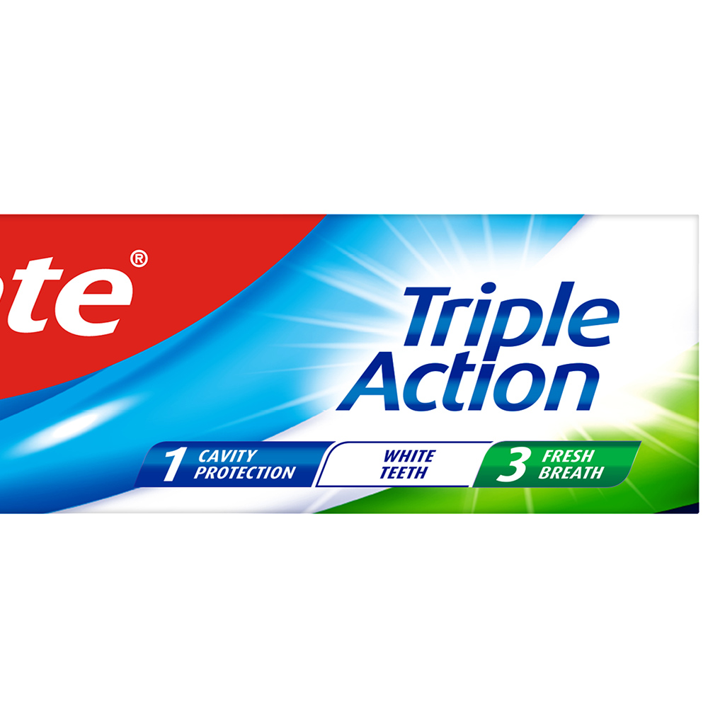 Colgate Triple Action Toothpaste 75ml Image 3