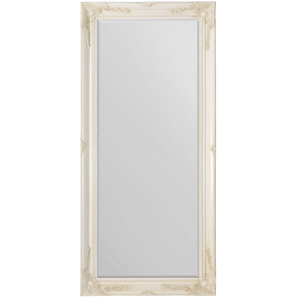 Buxton Ivory Leaner Wall Mirror 170 x 79cm Image 1