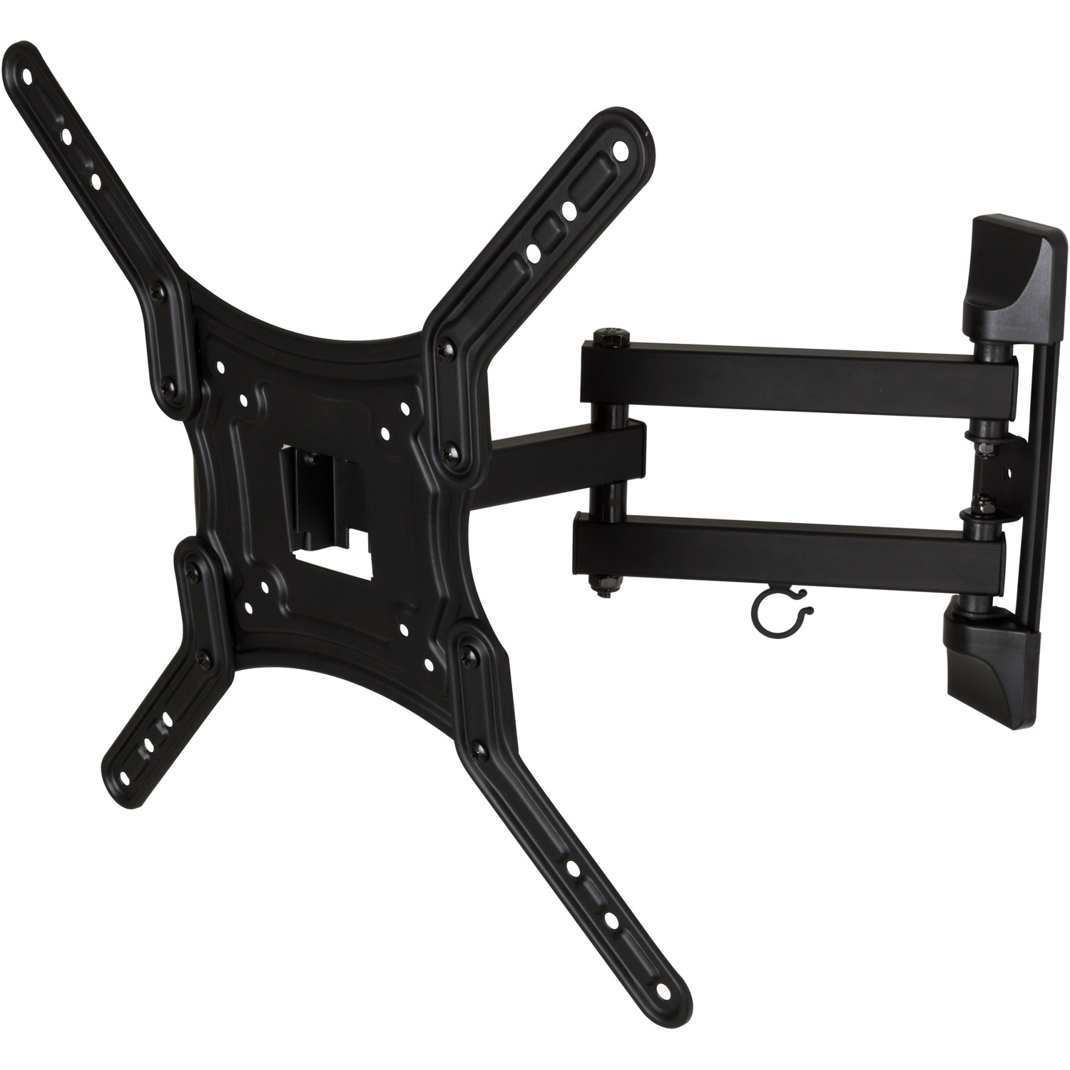 Jet Black 26 to 55 inch Multi Position TV Wall Mount Image 1