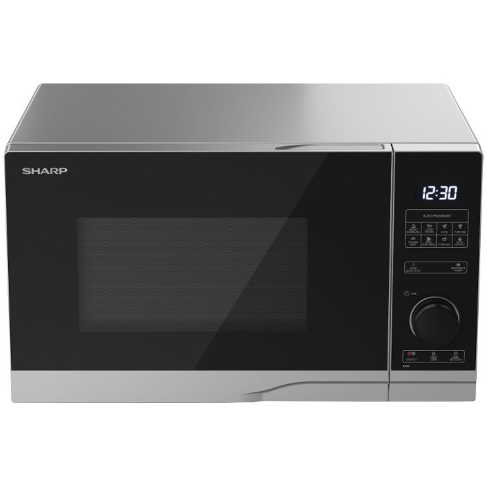 Sharp SP2541 Silver 25L Solo Digital Microwave 900W Image 3