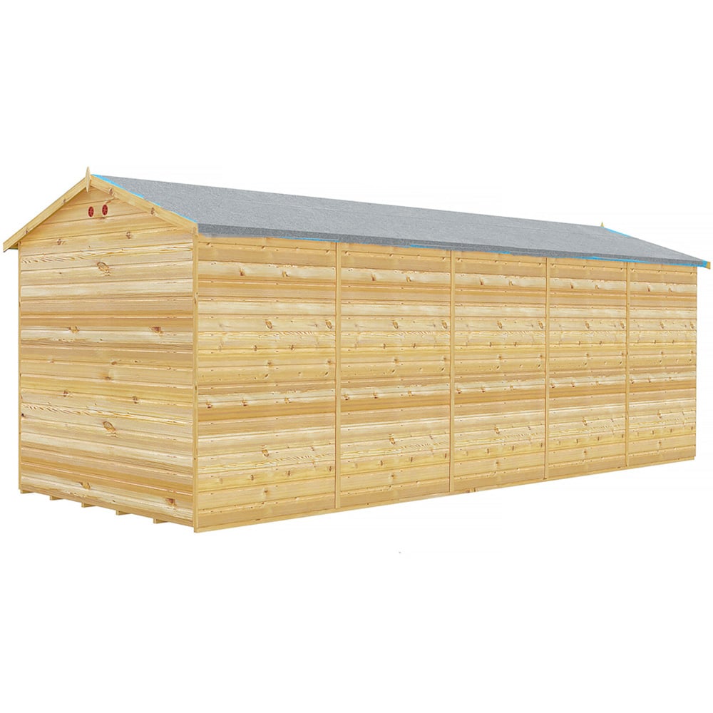 Shire Mayfield 20 x 8ft Double Door Traditional Summerhouse Image 3