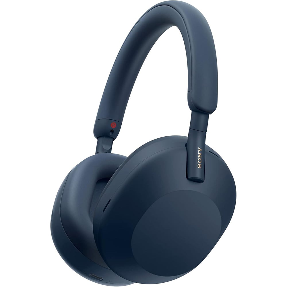 Sony WH-1000XM5 Midnight Blue Noise Cancelling Wireless Over Ear Headphones Image 2