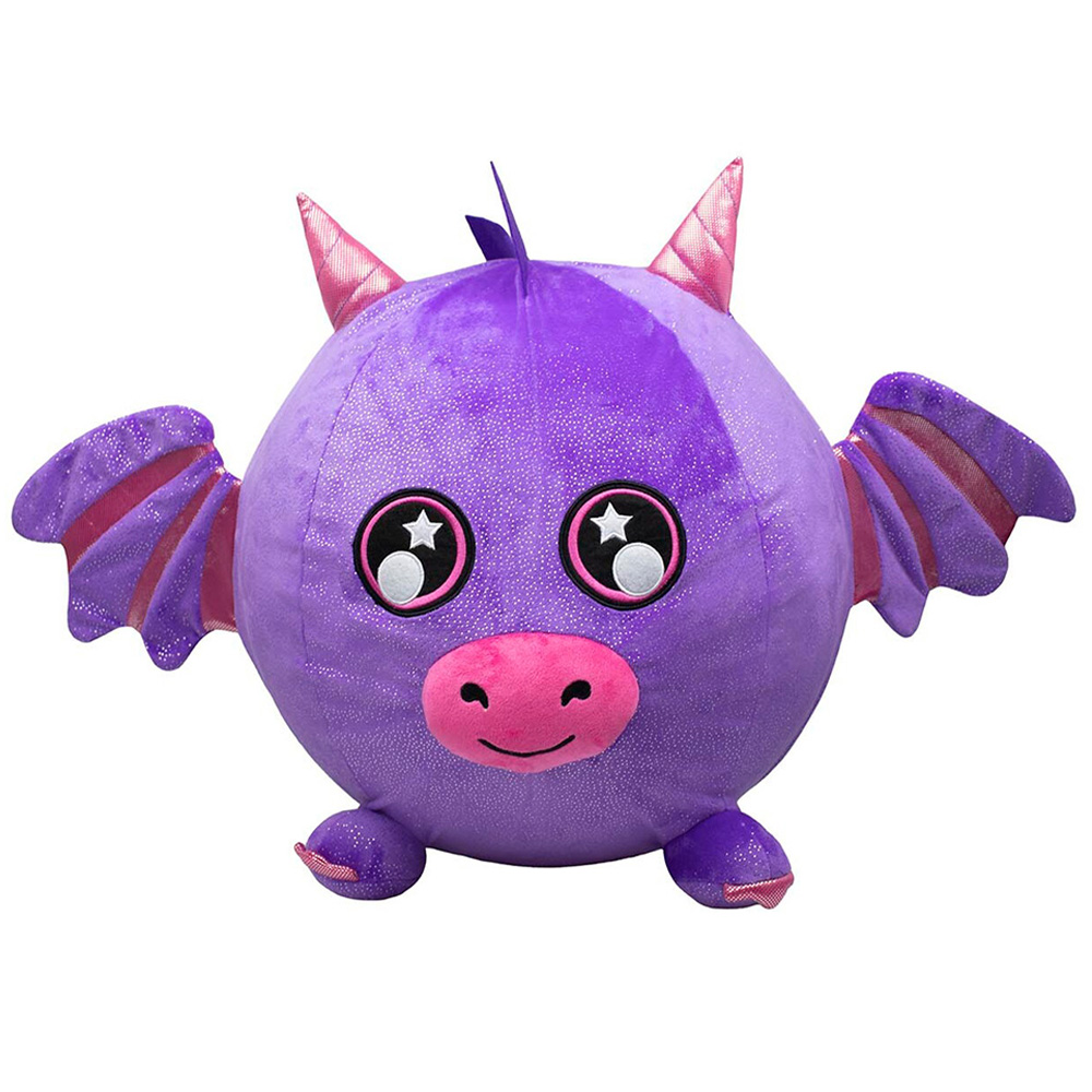 Biggies Purple Dragon Plush Toy XXL Size Image 1