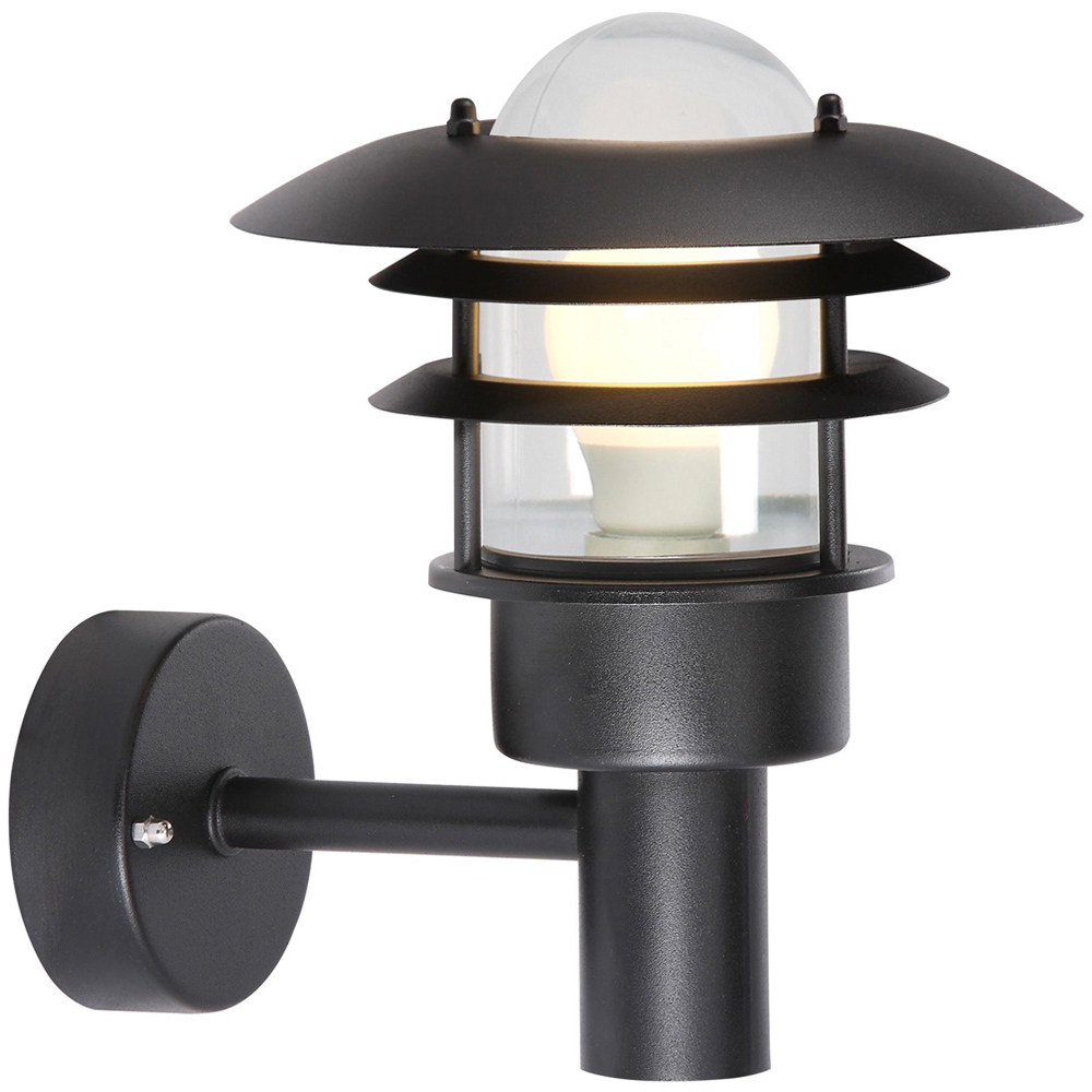 Nordlux Lonstrup 22 Black Outdoor Wall Light Image 1