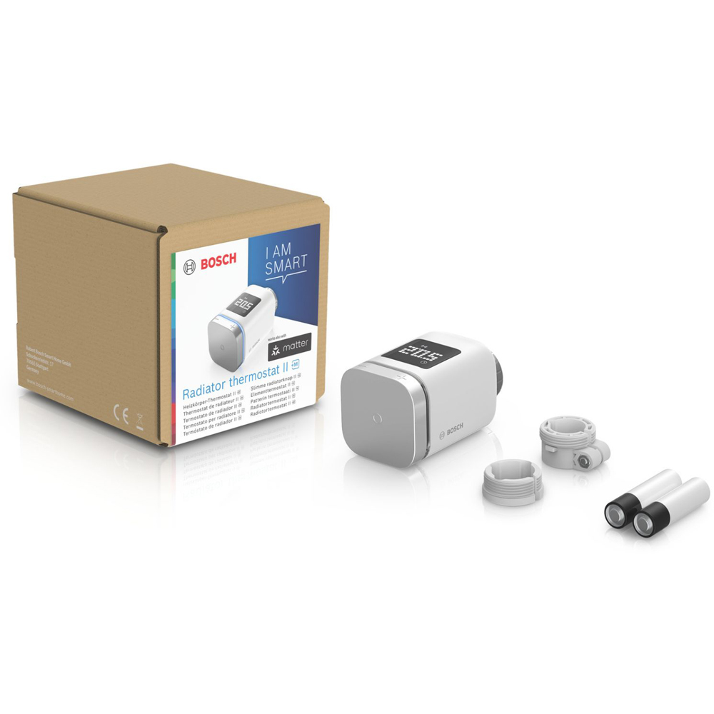 Bosch White Smart Wireless Home Radiator Thermostat II Image 4