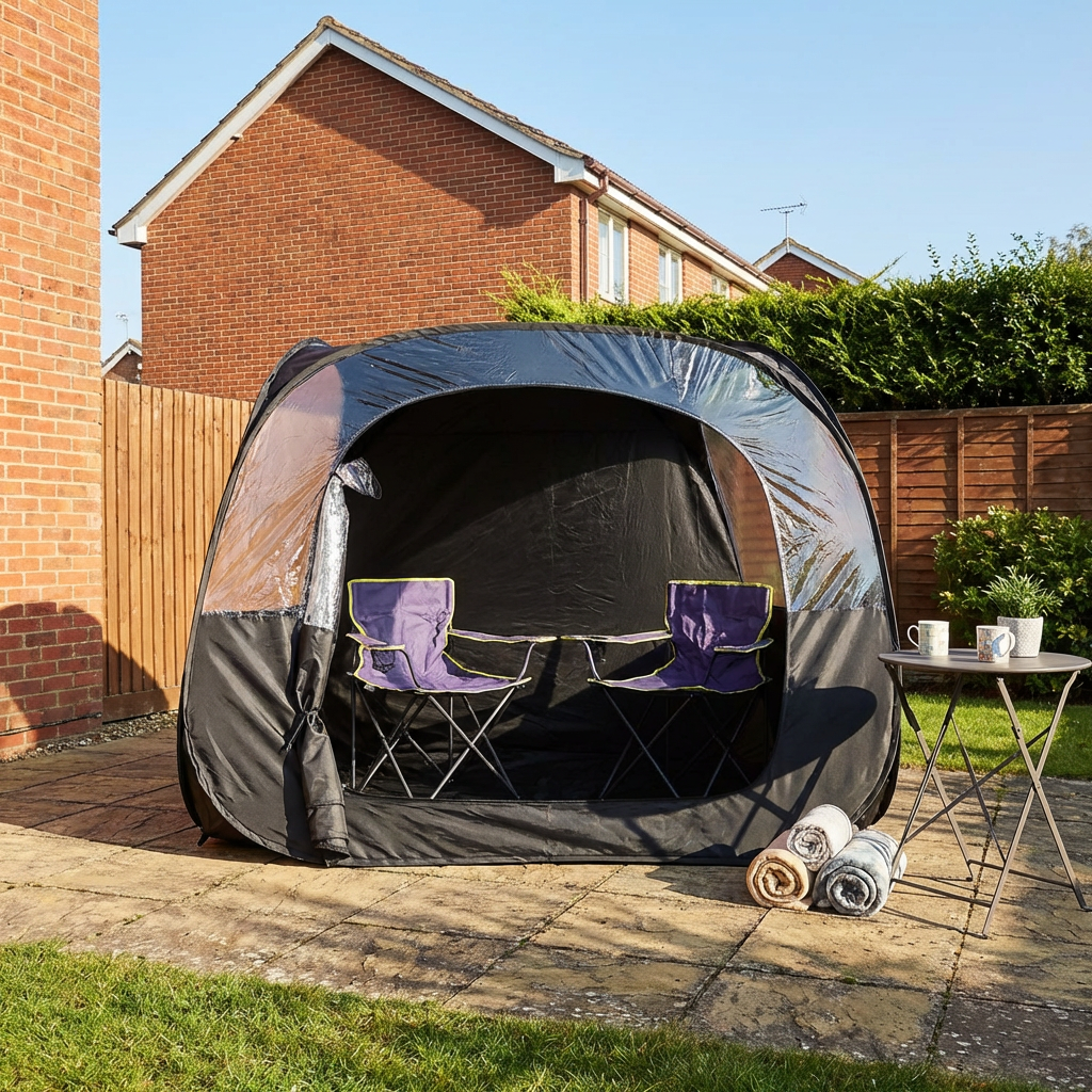 Active Sport 2 Person Black Pop Up Tent Image 5
