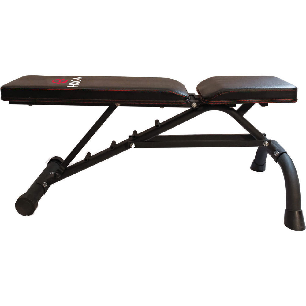 HXGN Ultimate Black Dumbbell Weight Bench Image 2