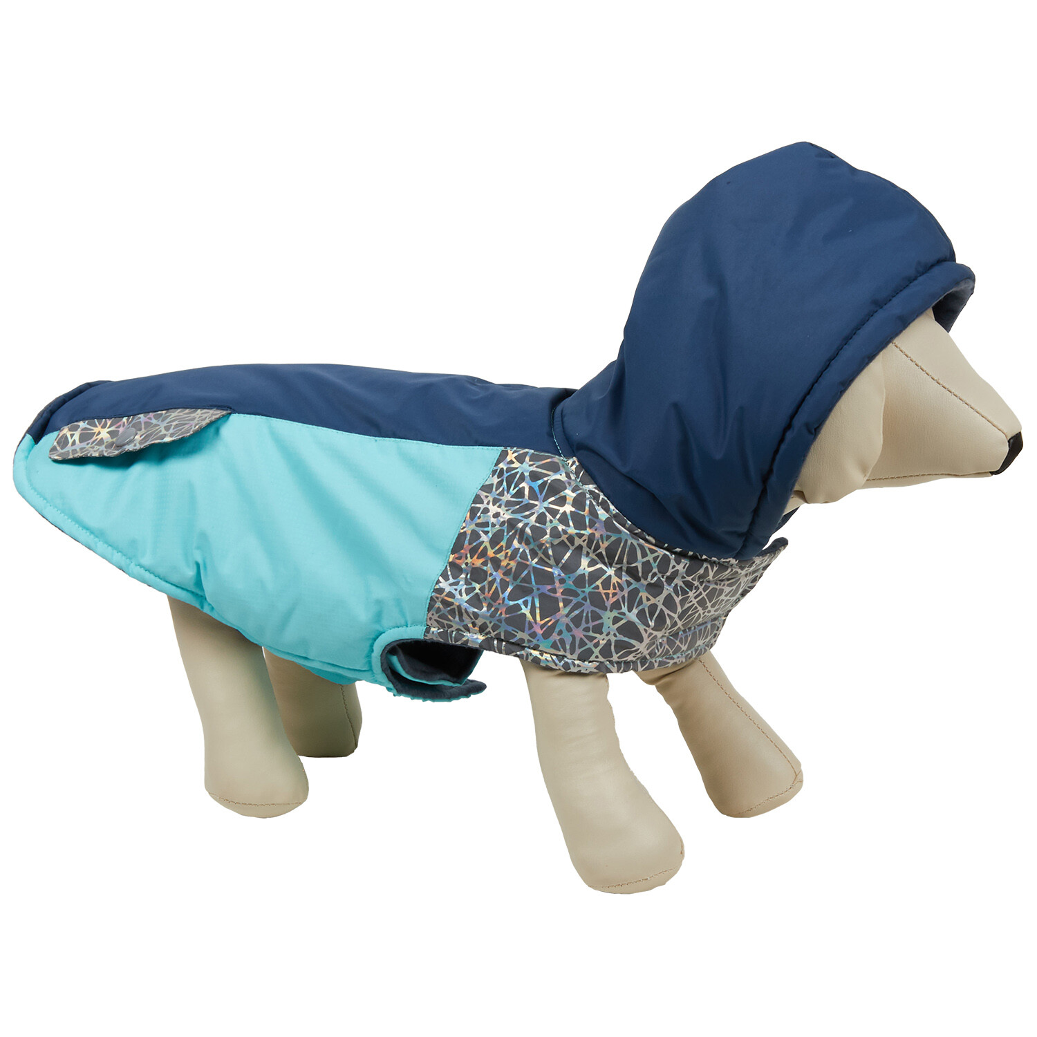 Maritime Dog Coat - Ocean / Medium Image 4