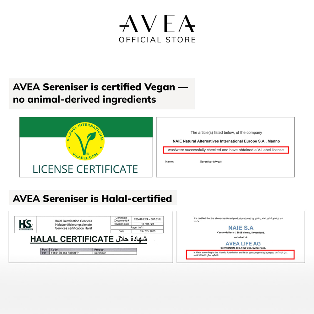 Avea Sereniser Natural Sleep Support Capsules 60 Pack Image 9