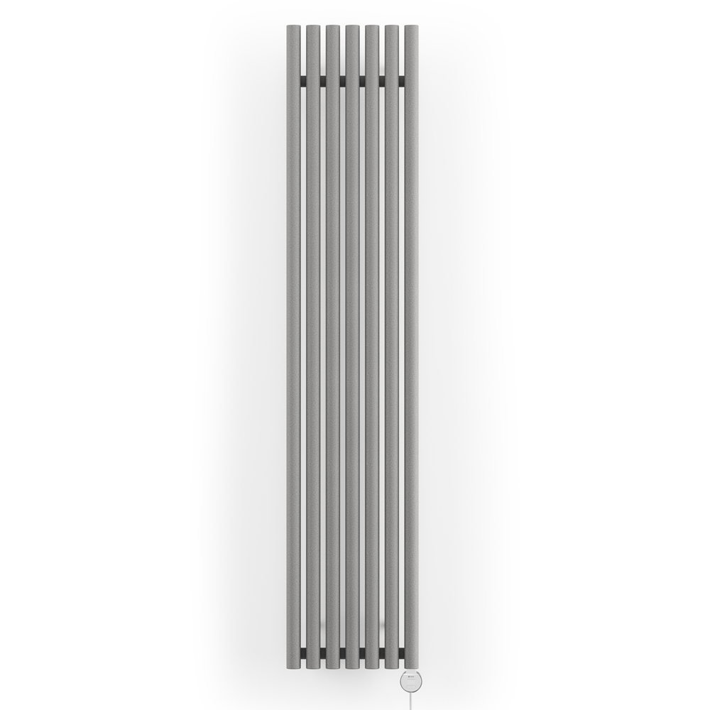 Terma Rolo-Room E Wi-Fi Salt n Pepper Electric Radiator 800W 1800 x 370mm Image 3