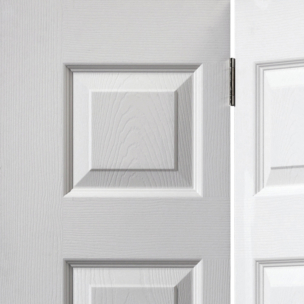 JB Kind Colonist Moulded Panel White Grained Bi-Fold Internal Door 1981 x 762mm Image 3