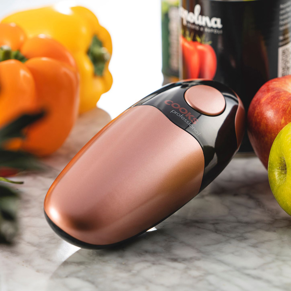 Cooks Professional K131 Black and Copper Automatic Can Opener Image 7