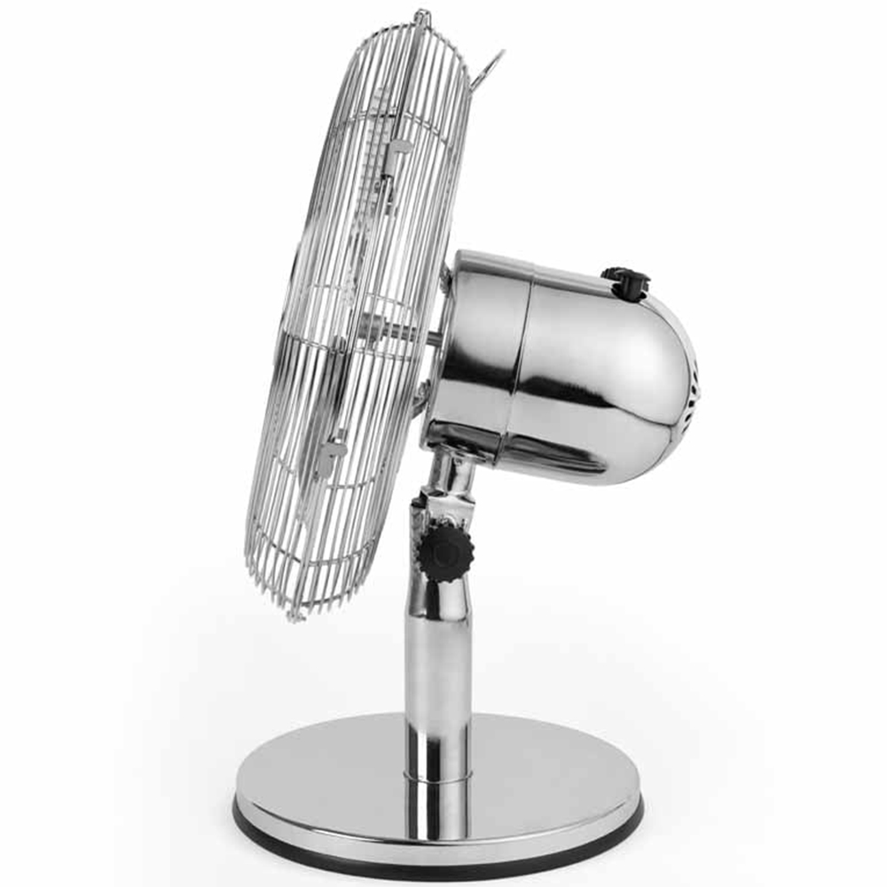 Beldray Silver Desk Fan Chrome 12 inch Image 3