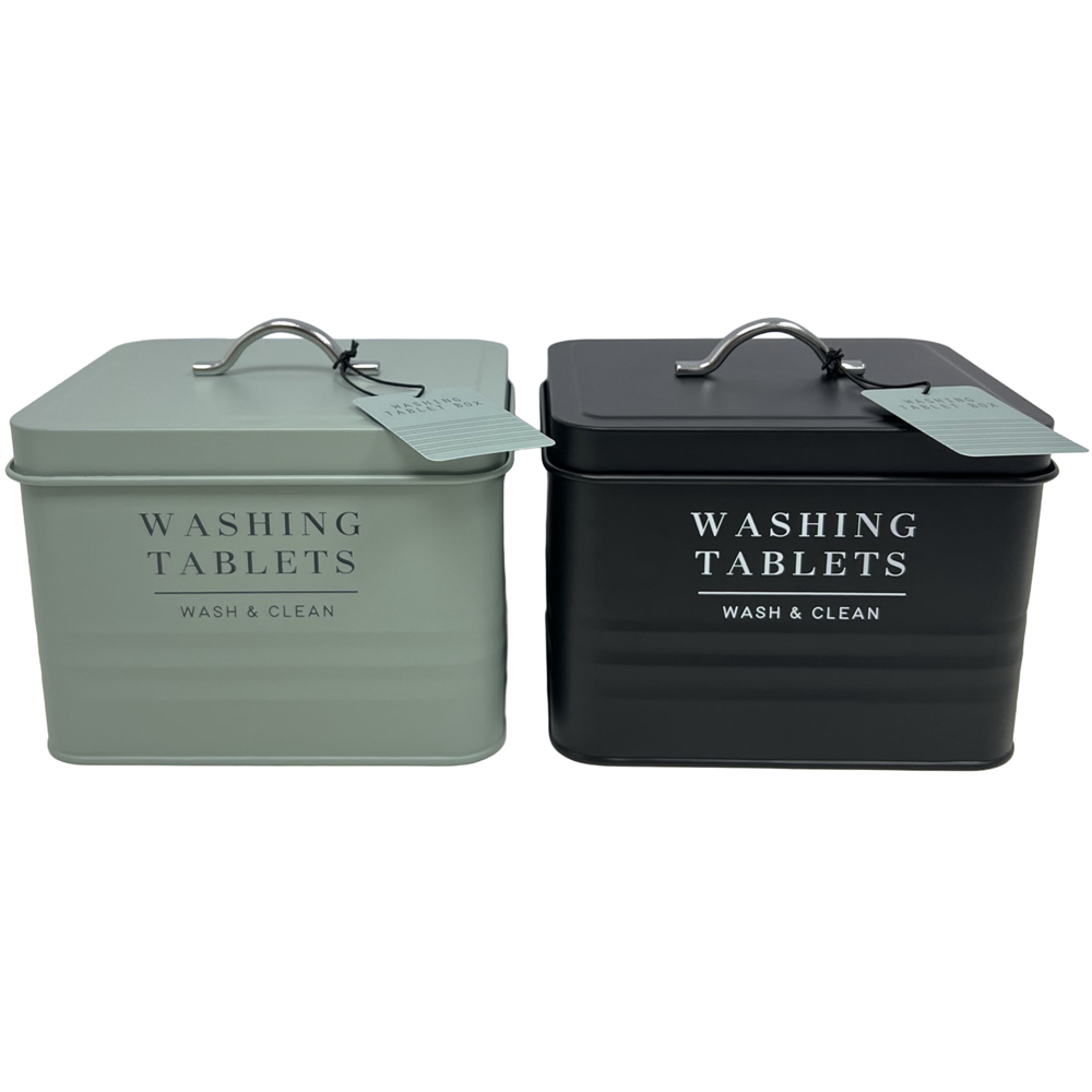 Sage or Black Washing Tablet Box Image 2