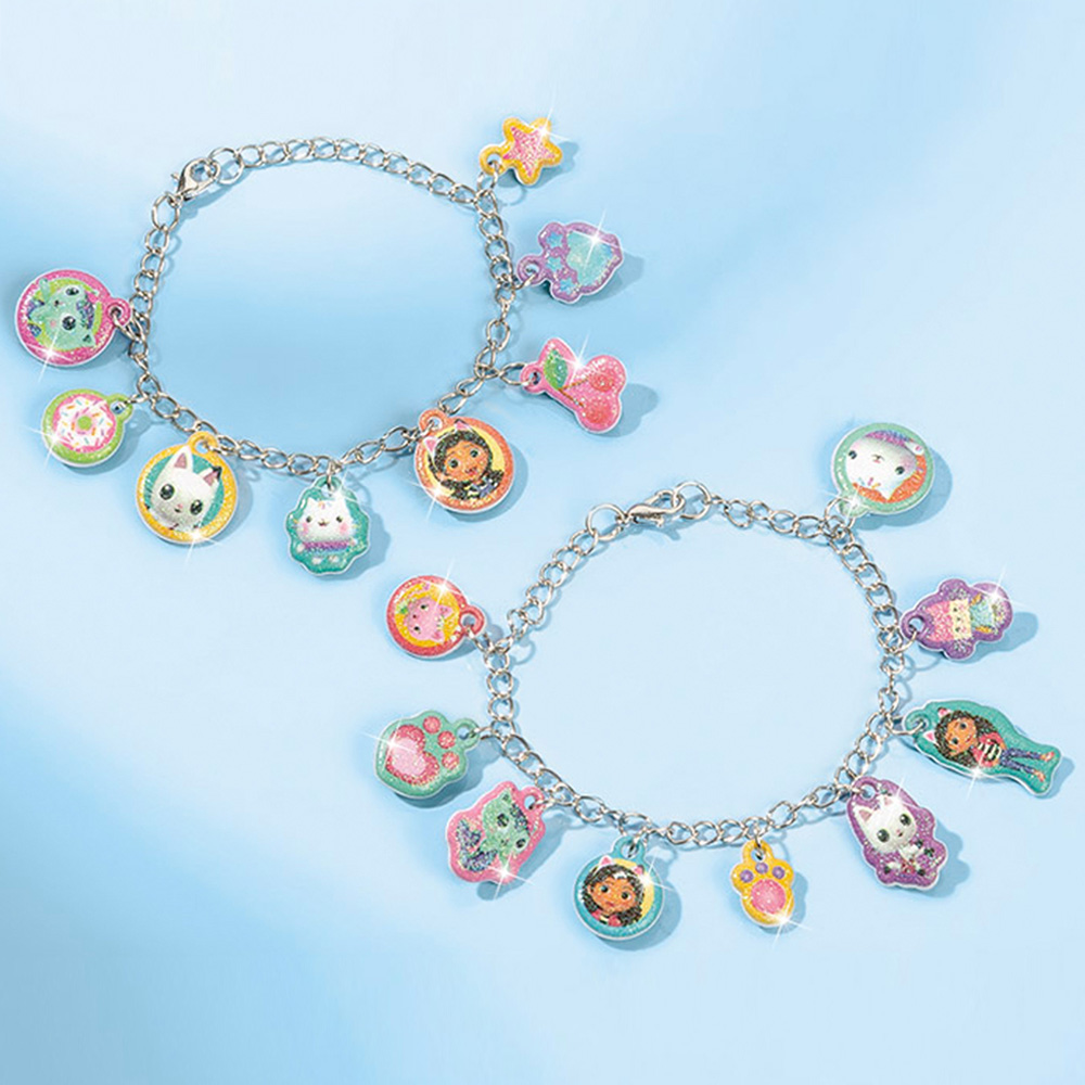 Gabbys Dollhouse Charm Bracelet Set Image 3