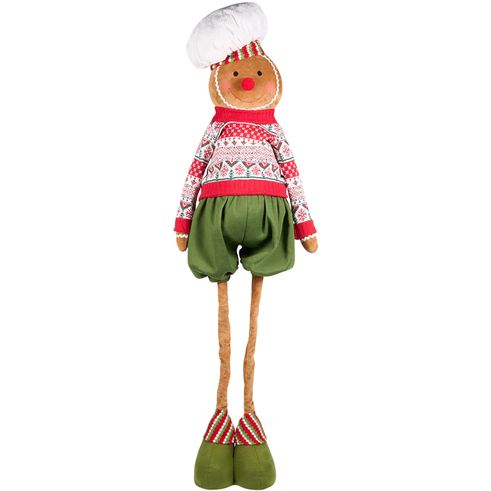 Extendable Gingerbread Character - Multicolour Image 4