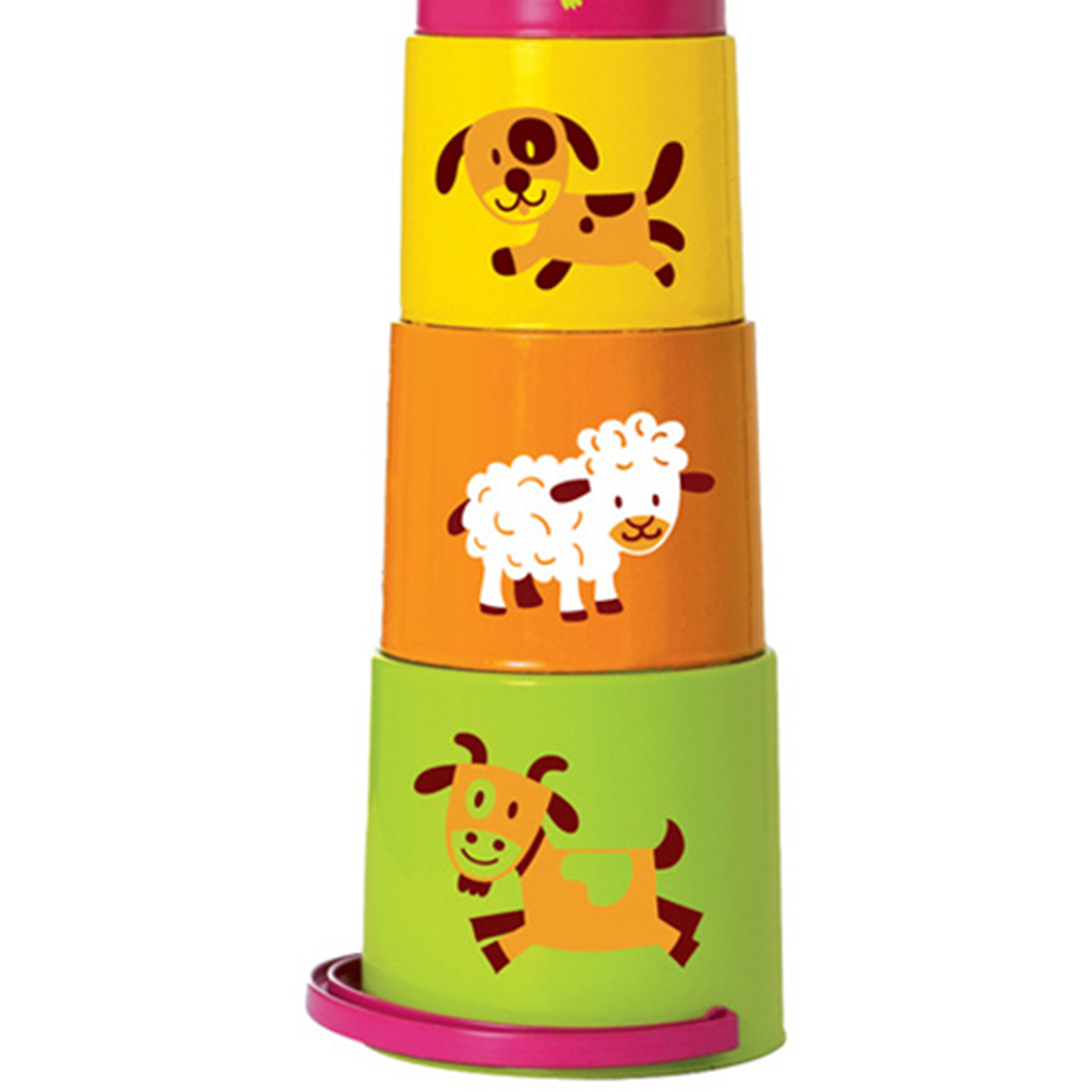 Gowi Toys Animal Stacking Cups Image 2