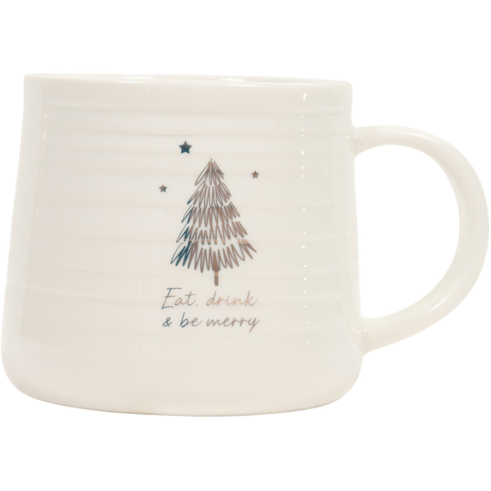 Gold Spruce Ribbed Mug Image 2