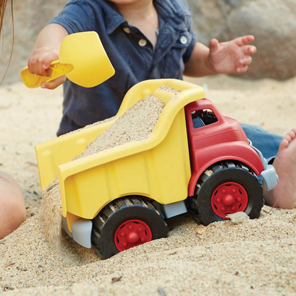 BigJigs Toys Red Dumper Truck Toy Image 4
