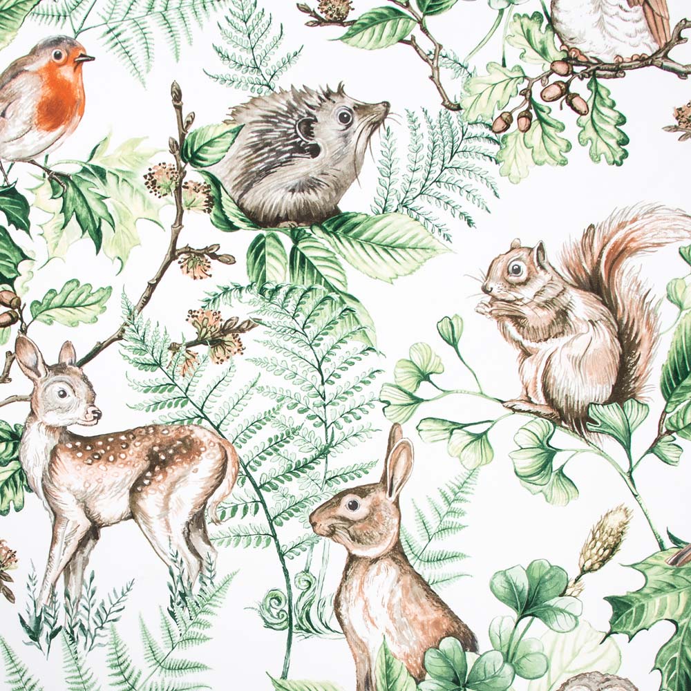 Superfresco Easy Woodland Animals Natural Wallpaper Image 1