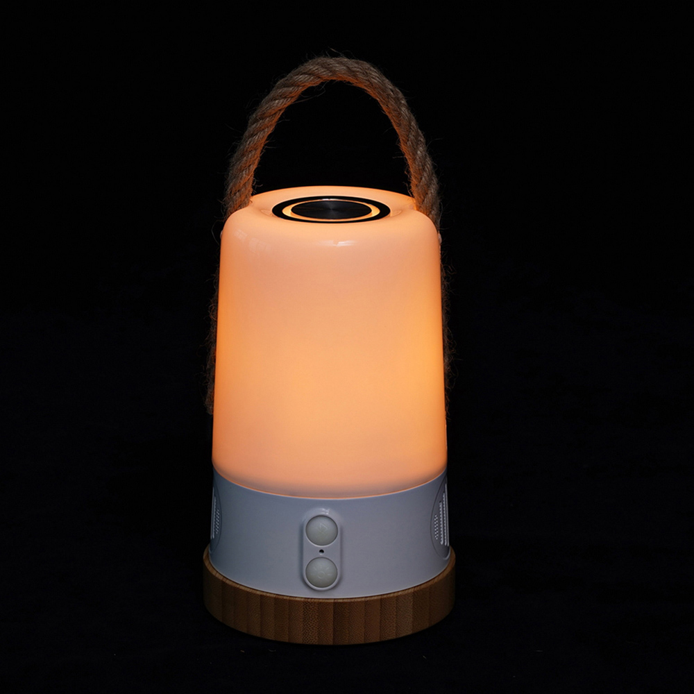 Wild Land White Portable Colour Changing LED Lantern with Bluetooth Speaker Image 5