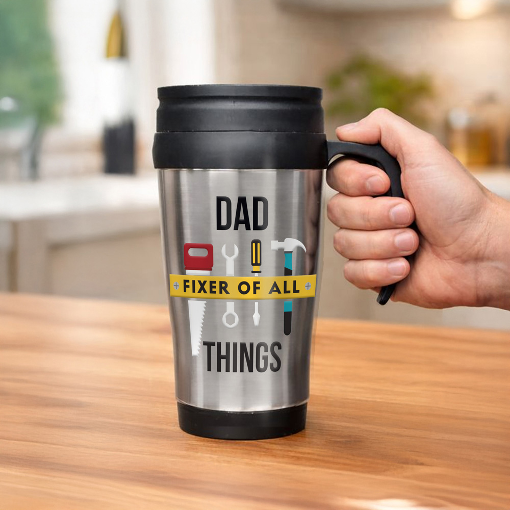 Personalised Memento Company Personalised DIY Travel Mug 400ml Image 2