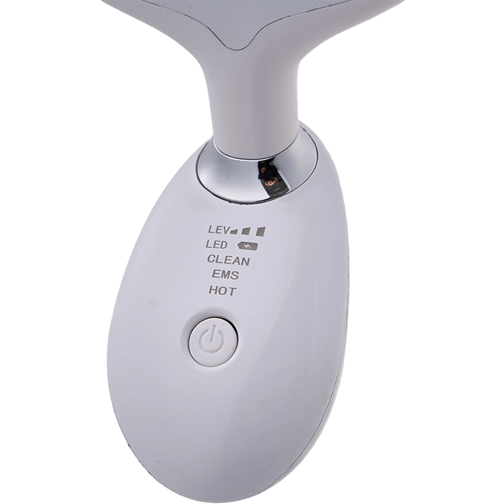 Living and Home 3-in-1 White Face and Neck Sculpting Tool with Tri-Light Therapy 2.5W Image 3