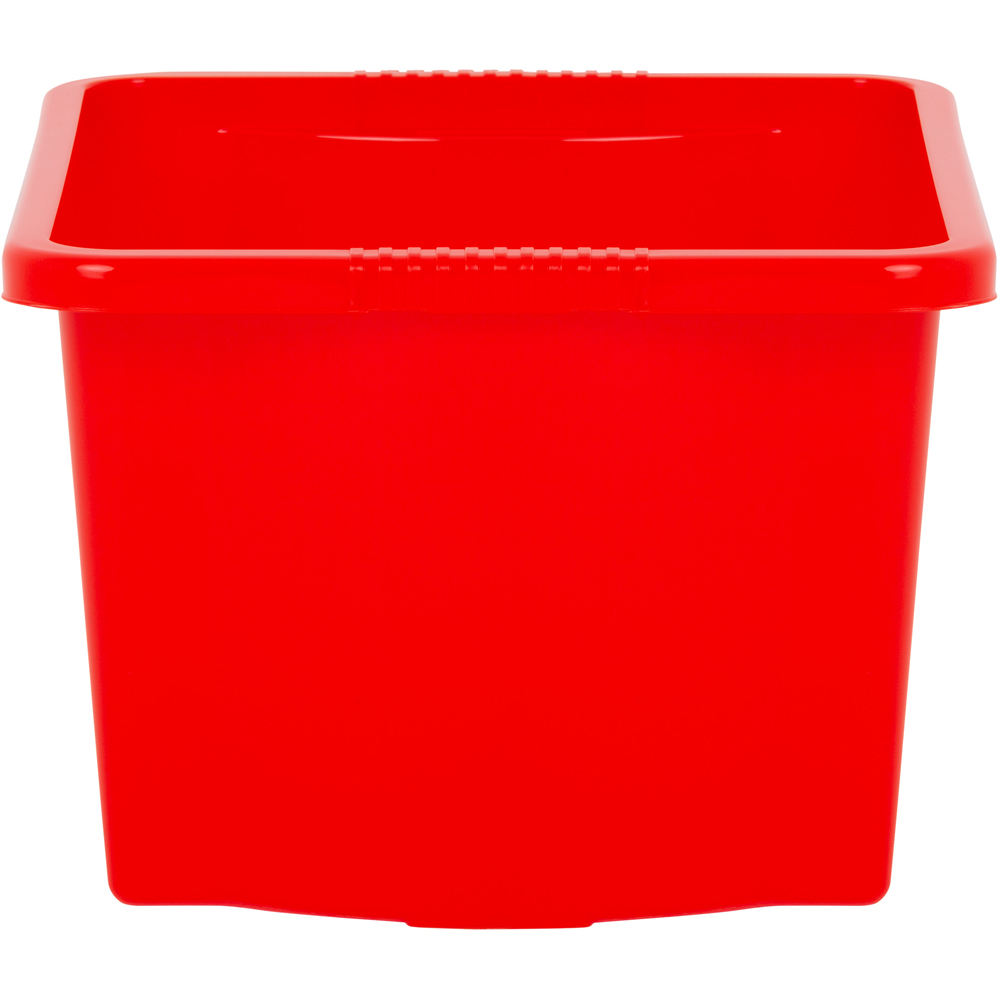Wham 30L Red Stackable Storage Box 4 Pack Image 4