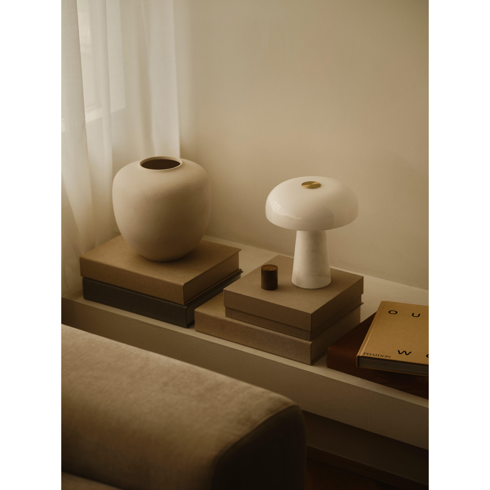 Nordlux Glossy Mini White Table Lamp Image 7